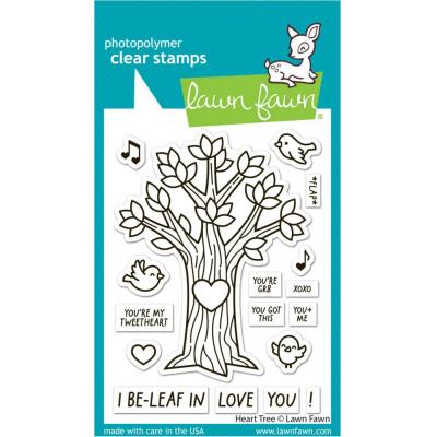 Lawn Fawn Stempel - Heart Tree